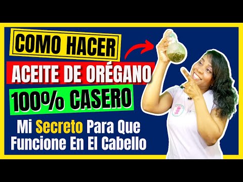 Aceite De Orégano Para El Cabello