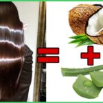 Mejora la salud de tu cabello: beneficios de la sábila y el aceite de coco juntos